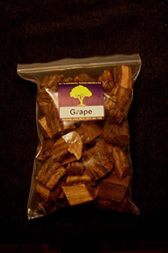 Jcs Smoking Wood Chunks - Gallon Sized Bag - Grape