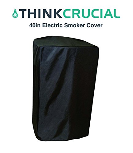Durable 40in Universal Electric Smoker Cover including Masterbuilt by Think Crucial