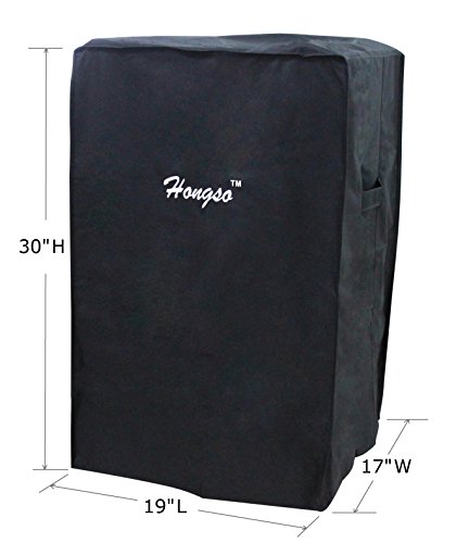Hongso ES30 30-Inch Electric Smoker Cover for 30 Masterbuilt Electric Smoker and Others Black