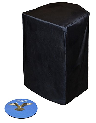 Hqrp Cover For Masterbuilt 30-inch 30&quot Electric Smoker Plus Hqrp Coaster