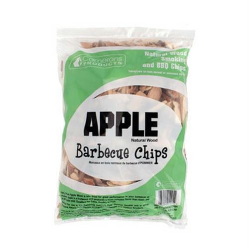 Apple Wood Smoker Chips- 100 Natural Coarse Wood Smoking and Barbecue Chips- 2 lb Bag