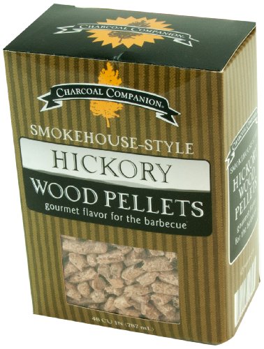 Charcoal Companion Smokehouse-Style Wood Pellets 1 lb Hickory - CC6047
