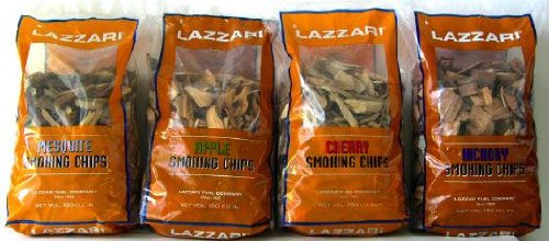 Lazzari Cherry Wood Chips 180 Cubic Inches Bag Aprox 2 LB