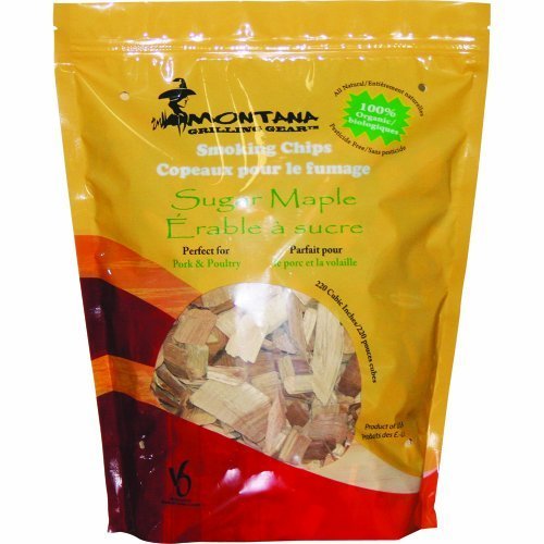 Montana Grilling Gear Sc220-sm Gear Smoking Wood Chips Sugar Maple By Montana Grilling Gear