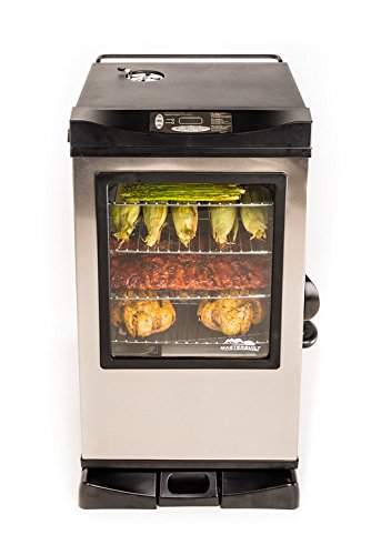 Masterbuilt 20077615 Digital Electric Smoker With Window And Bonus Pack 30&quot