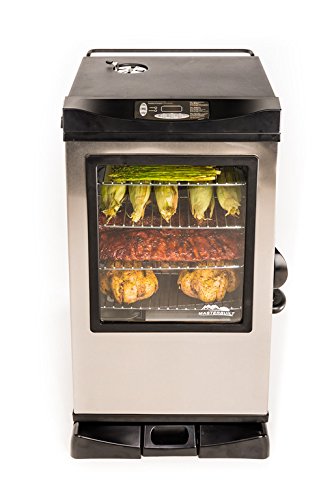 Masterbuilt 20077615 Digital Electric Smoker With Window And Bonus Pack 30&quot