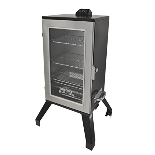 Smoke Hollow 3016DEWS 30 Digital Electric Smoker with Window Stainless Steel