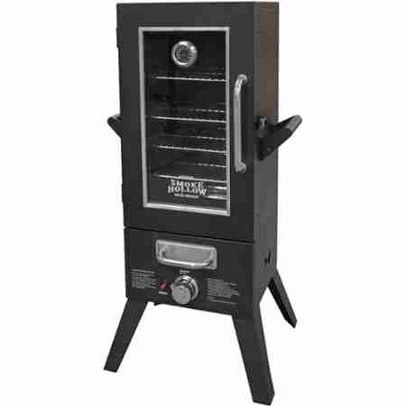 Smoke Hollow 36&quot Lp Gas Smoker With Window Black