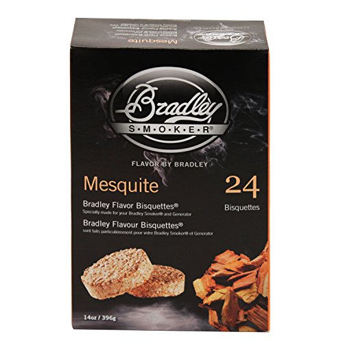 Bradley Smokers Btmq24 Mesquite Flavored Banquettes Smokers 24-pack