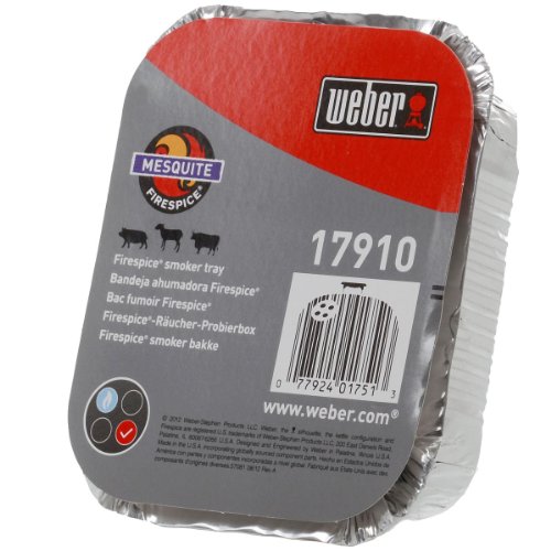 weber-stephen products 17910 Weber 4 OZ Mesquite Flavor Firespice Trial Size Gravity Feed Kit