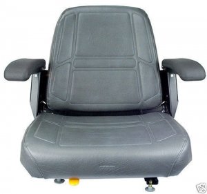 Charcoal Gray Seat BuntonBobcatDixieSnapperToroExmark Zero Turn Mower JV