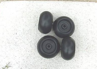 CRAFTSMAN RIDING MOWER DECK WHEELS 4 PACK 133957 174873 fits POULAN HUSQVARNA