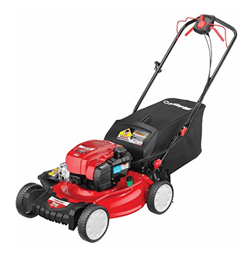 Troy-bilt Tb330 163cc 21-inch 3-in-1 Rear Wheel Drive Self-propelled Lawnmower