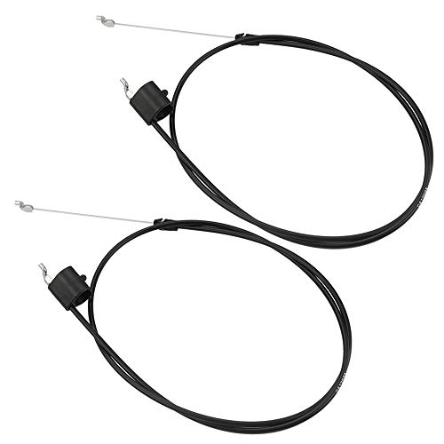 Mckin Pack of 2 532168552 156577 156581 168552 Engine Zone Control Cable for Weed Eater Husqvarna Poulan Roper Craftsman Lawn Mower