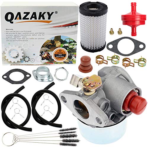 QAZAKY Carburetor Air Filter Replacement for Tecumseh 632795 632795A TVS75 TVS90 TVS100 TVS105 TVS115 TVS120 ECV100 TVXL90 TVXL105 TVXL115 LAV30 LAV35 LAV40 LAV50 TNT120 45HP 5HP Craftsman Lawnmower