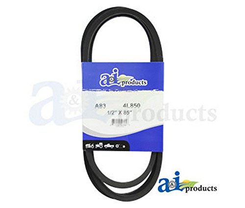 A and I A83K Kevlar Blue V-belt 12 X 85  for Miscellaneous Machines  John Deere Riding Mower Murray Riding Mower Toro  Wheel Horse Riding Mower