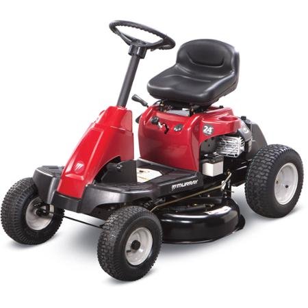 Murray 24" Rear Engine And 6-speed Shift-on-the-go Transmission, Riding Mower With 190cc Professional Series Engine