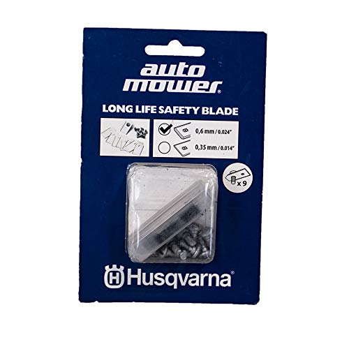 Husqvarna OEM 9 Piece Auto Mower Safety Blades 577864602