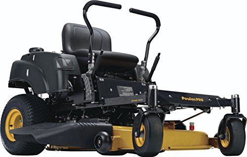 Poulan Pro 967330901 P46zx Briggs V-twin Pro 22 Hp Cutting Deck Zero Turn Radius Riding Mower, 46-inch