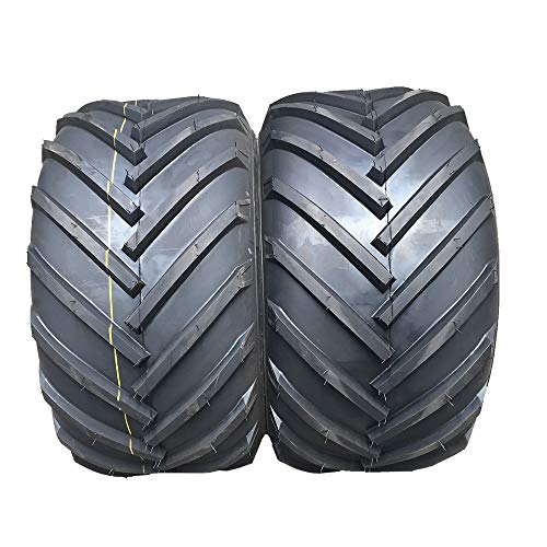 2PCS 16x650-8 Tubeless Load Range B 4PR Turf Tires 16x650-8 P328 Turf Bias LRB For Garden Lawn Mower Tractor Golf Cart Tubeless Tires 1665-8 16-65-8