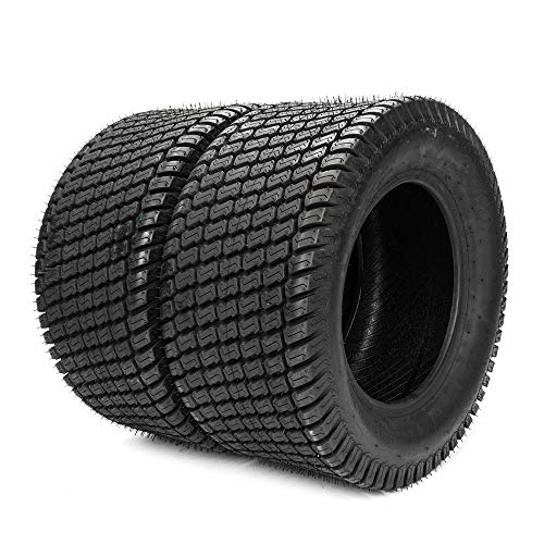 MOTOOS 2PC Lawn Mower Tractor Turf Tires 24x1200-12 6PR for Lawn Garden Mower P332