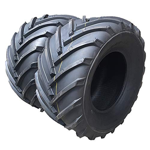 Set of 2 Tubeless 20x1000-8 4PR P328 Load Range B Turf Tires for Lawn Garden Mower 20-10-8 Turf Bias LRB For Garden Lawn Mower Tractor Golf Cart Tires 2010-8