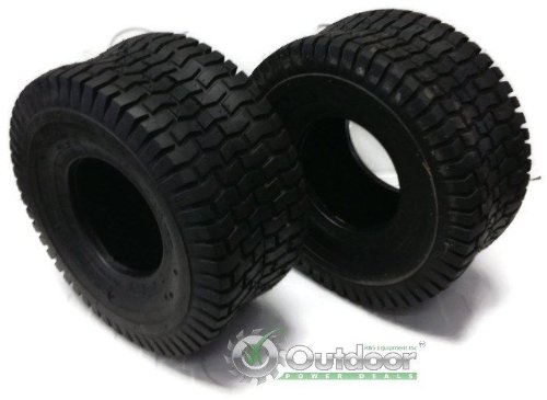 Set of 2 16x650-8 16-650-8 Turf Tires 4 Ply Tubeless Garden Tractor Lawn mower