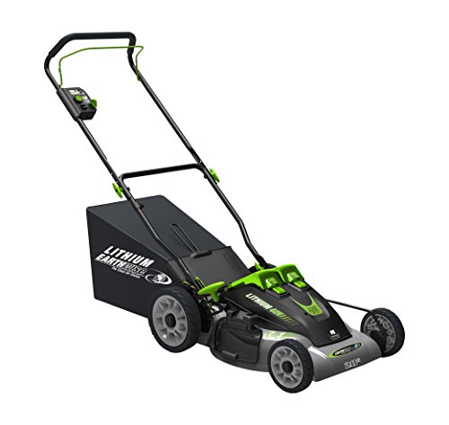 Earthwise 20-inch 40-volt Lithium Ion Cordless Electric Lawn Mower, Model 60420