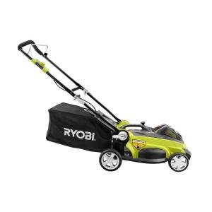Ryobi 16 In. 40-volt Lithium-ion Cordless Walk-behind Lawn Mower With Two Batteries
