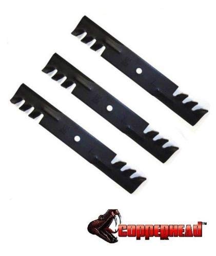 3 Pk Mulching Lawn Mower Blades fit Hustler 48 Raptor SD Fastrak 795757 6011