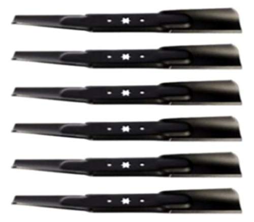 Set of 6 Sears Craftsman LT2000 42 Lawn Tractor Mower Blades Fits Models 13AJ77SS099 247289020 13AJ78SS099 247288841 13AJ78SS099 247288842 13AL78SS099 247289040 247289190 247289050 247288843