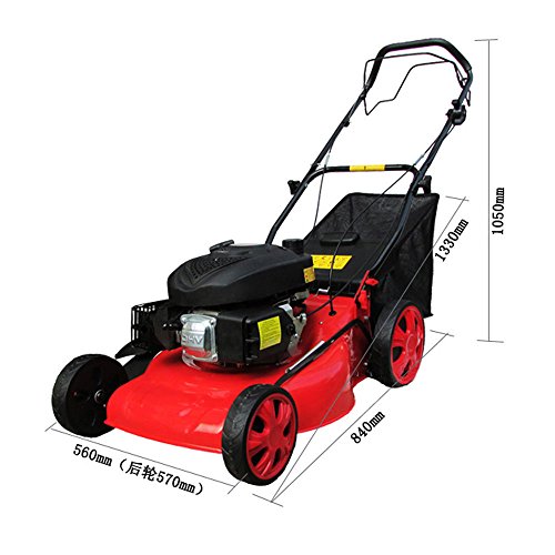 SOGAR 20-Inch60 HP Self-Propelled Powered Gasoline Lawn Mower Side Discharge Mower