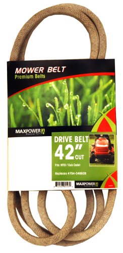 Maxpower 336351 Mower Belt For Mtd Cub Cadet And Troy-bilt Models 754-04060b 954-04060b