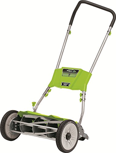 Earthwise 18-inch Quiet Cut Push Reel Lawn Mower Model 515-18