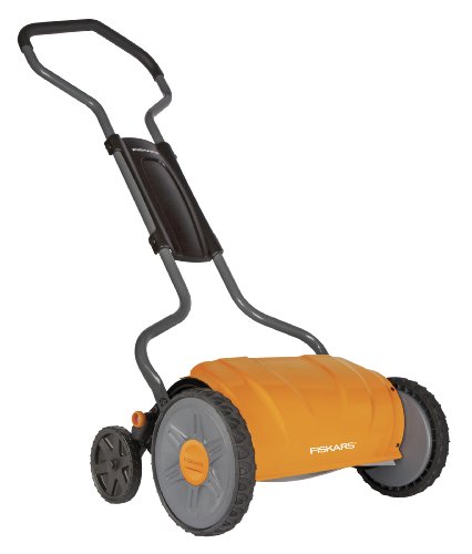 Fiskars 17 Inch Staysharp Push Reel Lawn Mower 6208