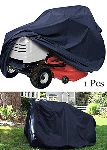 Heavy Duty Riding Lawn Mower Tractor Cover 600D Waterproof Rainproof Fit a Deck up to 54