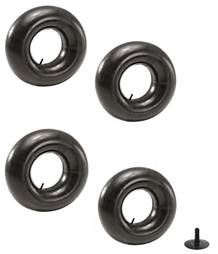 The ROP Shop 4 TIRE Inner Tubes 14x45x6 14x55x6 TR13 Straight Valve for Toro Mower Rider