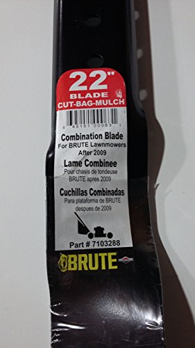 Ship from USA 22 BRUTE LAWNMOWER BLADE 7103288 ITEM NOE8FH4F854141668