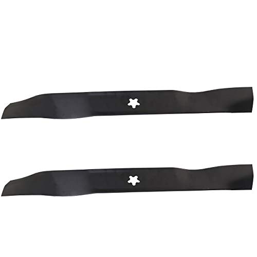 boeray 2 pcs Blade Replace 42 Cut Deck 134149 532134149 Poulan Husqvarna Craftsman Lawn Mover Blades