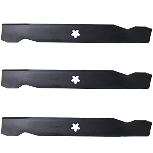 boeray 3 pcs Blade Replace 137380 532137380 50 Deck Craftsman Poulan Husqvarna Wizard Lawn Mover Blades