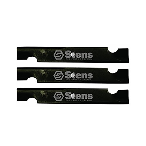 3 Stens 310-052 Notched Air-lift Blades 36 Inch, 52 Inch Snapper, Toro, Husqvarna, Exmark Riding Lawnmower Tractor