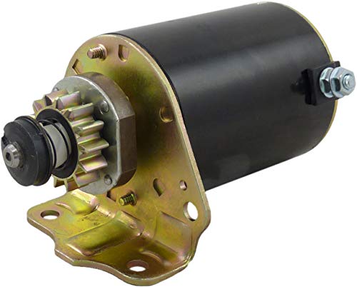 jingx Electric Starter 14 Tooth Drive Fits Craftsman Briggs Stratton Mower 693551 5777