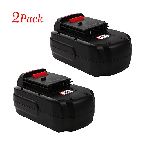 Enegitech 30Ah 18 Volt Replacement Battery for PORTER-CABLE PC18B PCC489N PCMVC PCXMVC Cordless Power Tools2 pack