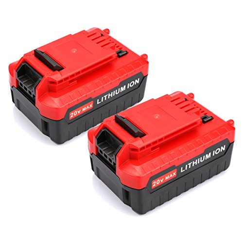 Energup 2pack 20V MAX 40AH Lithium Battery for Porter Cable PCC685L PCC680L Cordless Power Tools