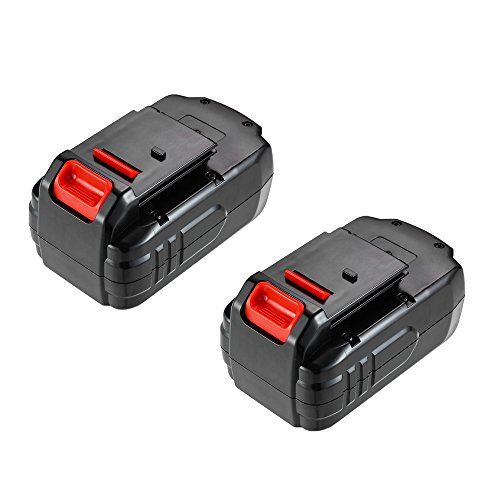 Masione 2 Pack 18-Volt Max Ni-Cd High Capacity Battery for PORTER-CABLE PC18B PC18CS PC18B-2 Power Drill Tools