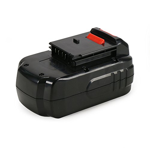 POWERAXIS 18V High Capacity Battery Replacement for PORTER-CABLE PC18B PCC489N PCMVC PCXMVC Cordless Driver Drill Black