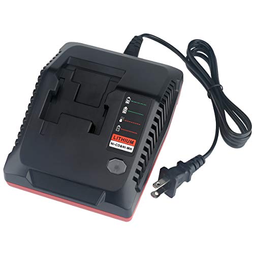 Lasica 18V Multi-Chemistry Fast Charger PCXMVC PCMVC for Porter-Cable 18-Volt Cordless Tool NiCad NiMh Lithium Battery PC18B PC18B-2 PC18BL PC18BLX PC18BLEX PCC489N Replace Porter Cable 18V Charger