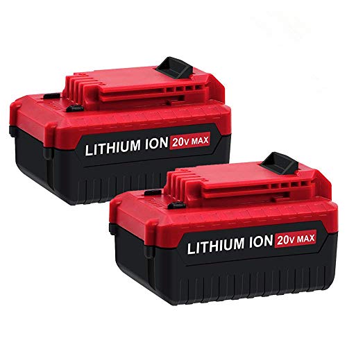 Replace for Porter Cable 20V Lithium-ion Battery 40Ah MAX PCC685L PCC680L PCC682L PCC685LP 2-Packs