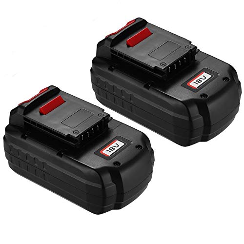 Upgraded Powerextra 2 Pack 18V 37Ah Replacement Battery Compatible with Porter Cable PC18B-2 18-Volt Cordless Tools Batteries