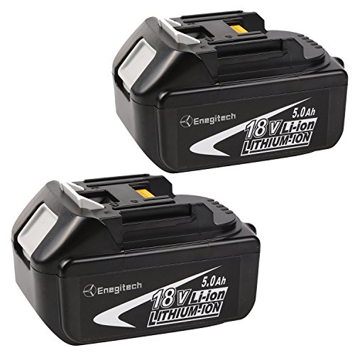 Enegitech 2 Pack 18v 50ah Lxt Lithium-ion Replacement Battery For Makita Bl1850 Bl1840 Bl1830 Lxt-400 194204-
